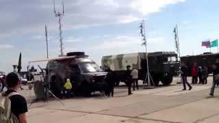 Kamaz and Maz trucks at KADEX 2014