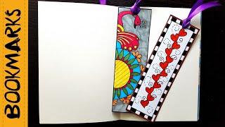 How to make a Bookmark | Bookmark Design | Paper Bookmark | Easy Bookmark Ideas | Book Mark Making