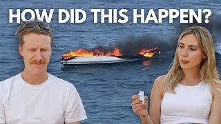 LIFE UPDATE: Boat Fire & Our Little Secret (real life + unfiltered)