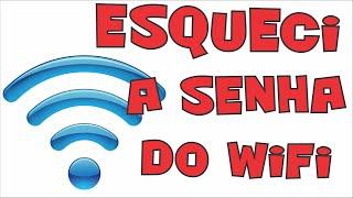 Esqueci a senha do wifi. - recuperar a senha do wifi pelo PC