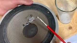 Repairing a Speaker Cone