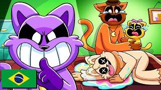 QUEM FEZ ISSO COM A MÃE DO CATNAP...Smiling Critters Desenho Animado