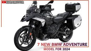 7 New BMW Adventure Models For 2024