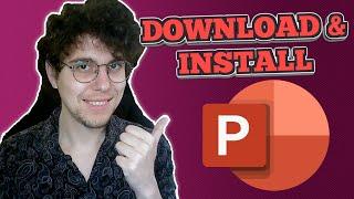 How To Download And Install Microsoft POWERPOINT