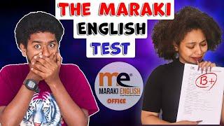 THE MARAKI ENGLISH TEST