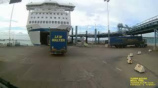 ferry m/s Peter Pan  -  TT - Line  -  Trelleborg - Rostock, 26.03.2022