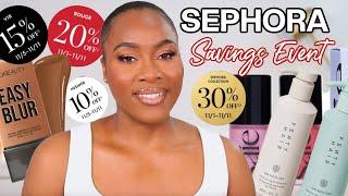 SEPHORA SAVINGS EVENT RECOMMENDATIONS 2024 + WISHLIST MAKEUP SKINCARE BODY CARE HAIR CARE