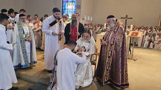 Priesterwijding van diaken Philippus Kör bij de St. Jakob Baradäus Kirche in Stadtlohn | 19-11-2023