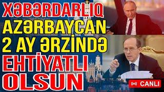 Rusiya kəşfiyyatından xəbərdarlıq-Azərbaycan 2 ay ərzində ... - Gündəm Masada - Media Turk TV