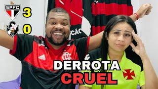 São Paulo x Vasco, react; Tricolor Paulista atropela o Gigante da Colina!