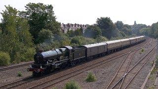 Tyseley Works Open Day and Mainline Shuttles with Clun Castle - a 4K video