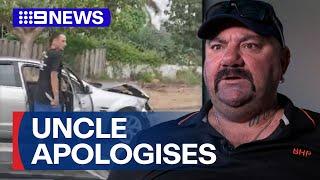 Uncle apologises to victim's loved ones after nephew's alleged rampage | 9 News Australia