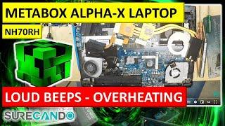 Metabox Alpha-X NH70RH Overheat Fix: Resolving Loud Beep Warnings | Laptop Cooling Guide