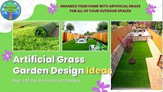 Install artificial grass in your garden | Brilliant ideas for an Ash artificial grass garden!