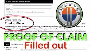 Fisker Proof of Claim -  How to Complete