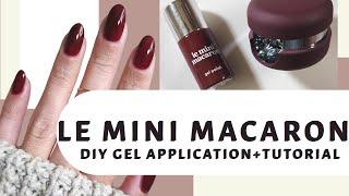 Le Mini Macaron | DIY Gel Nail Tutorial | Unboxing, Application, First Impression of Cassis