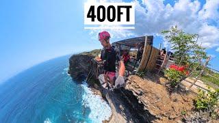 Bali’s 400ft Cliff Swing