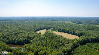 185 acre Hardwood Hunting Property with house for sale in North Carolina!