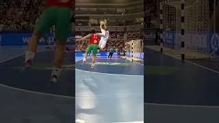 #handball  skills# best pass wing to wing & best combination 