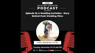 A Wedding Invitation - Story Behind Peek Wedding Films