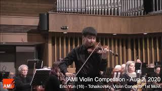 AMI Violin Competition - August 2nd, 2020 - Eric Yun