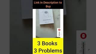 3 Books 3 Problems | Must Read Books | Life Changing Books | Books to change your Mindset   #shorts