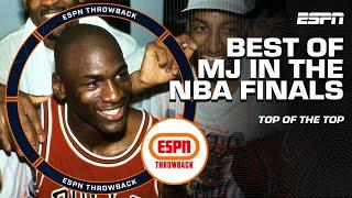 BEST MOMENTS: MICHAEL JORDAN NBA FINALS EDITION  | ESPN Throwback