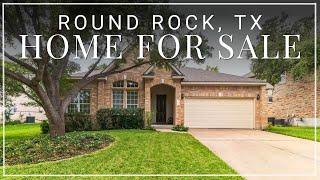 Upgraded Spacious 1 Story Round Rock Home for Sale | 4 Bedrooms, Solar Panels, New Roof, and HVAC