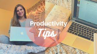 Productivity Secrets | Sunday and Monday Routine | Lizzy Hinshaw