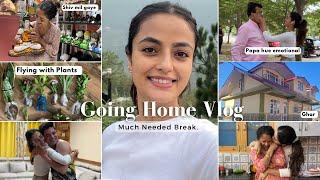 Going Home Vlog : (Shimla)  Meet my Family || Flying with Plants  || Garima Verma ||