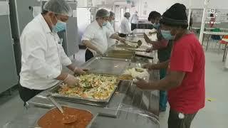 AMWAJ catering service LTD QPSC Staff Mess hall mesaieed camp (Doha Qatar)