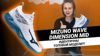 ИДЕНТИЧНОСТЬ ТОПОВОЙ МОДЕЛИ || Обзор  Mizuno WAVE DIMENSION MID