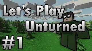 Unturned Survival Online Multiplayer (Co-op) Let's Play - Gameplay/Survival Guide Part 1