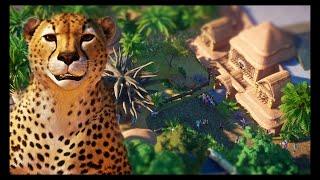  Cheetah Habitat with Viewing Areas | Planet Zoo Speed Build | Planet Zoo