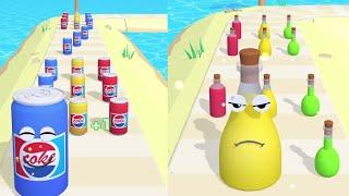 Satisfying Mobile Games JUICE RUN - Gameplay Walkthrough FOR IOS, Android