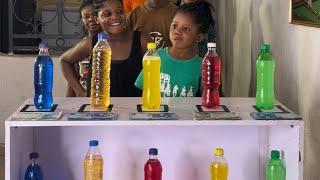 ‼️THE MOST FUNNY & VERY ENTERTAINING FIVE(5) BOTTLE COLOR MATCHING CHALLENGE - FAMILY GAME SHOW