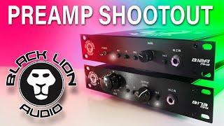 Black Lion Audio B173 MkII and B12a MkIII - NEVE & API Style Microphone Preamp SHOOTOUT