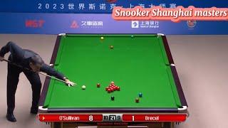 Snooker Shanghai Masters Ronnie O’Sullivan Vs Luca Brecel ( frame 19 & 20).