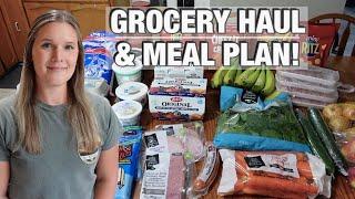 WALMART GROCERY HAUL & WEEKLY MEAL PLAN!