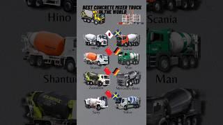 Best Concrete Mixer Truck In The World | #shorts