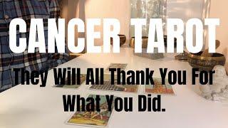 Cancer - ︎ They Will All Thank You For What You Did.︎