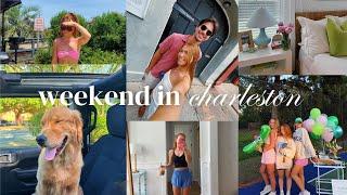 CHARLESTON WEEKEND IN MY LIFE: GRWM, Beach Days, New Restaurants, and Cook Outs