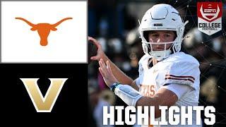 Texas Longhorns vs. Vanderbilt Commodores | Full Game Highlights | ESPN College Football