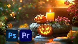 How I Make a Video for the Layla Rain Channel - Sleep Music for Deep Sleep - Halloween Ambience