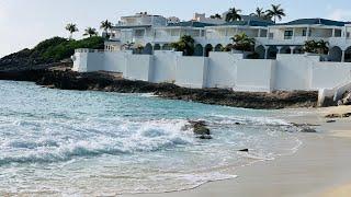 CUPECOY BEACH | Places to visit in St. Maarten | Cupecoy Beach Bar | CaracolaBella