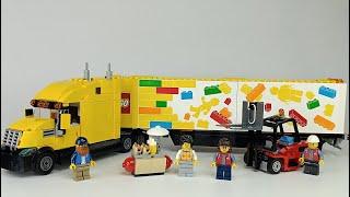 Lego City 60440 Lego Delivery Truck Speed Build Review ASMR