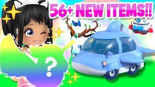 56+ NEW ITEMS & PET COMING TO ADOPT ME! (roblox)