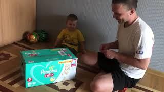 Детская распаковка Подгузники-трусики Pampers Pants Размер 5 из Rozetka.com.ua