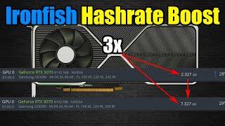 IRONFISH 3X Hashrate BOOST!!!