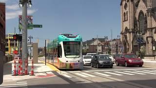 Detroit's Brand New QLine Streetcars!